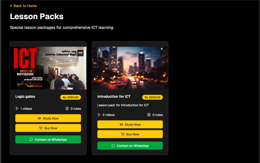 ICT With Saman Priyankara screen 3